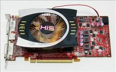 ATI Radeon HD 4770 512MB GDDR5, 128 BIT, 2 X DVI, TV, HIS B11360, WORK