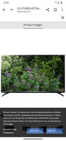 LG Smart TV 49LF5400 .