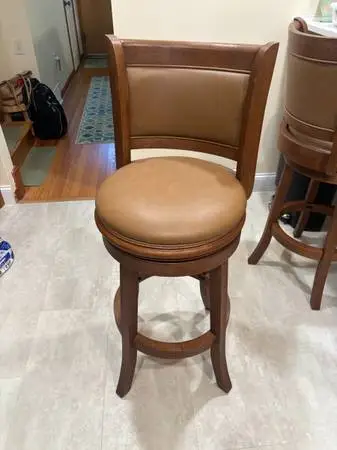Bar Stool Counter-height Swivel Bar Stool - Sealed in original box