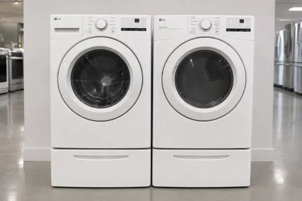 LG Washer & Dryer frontloader set brand new gas hookup