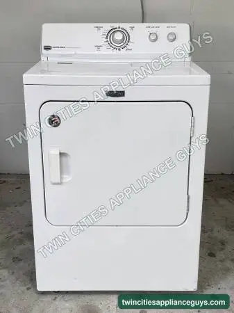 Maytag 7.0 Cu Ft ELECTRIC Dryer, Top Controls — White — $200