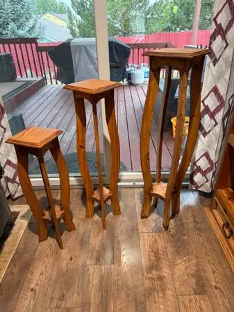 Rustic Mexican Pine Stands