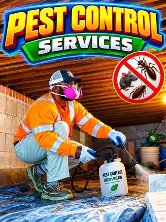 Pest control/refrigerator tune ups