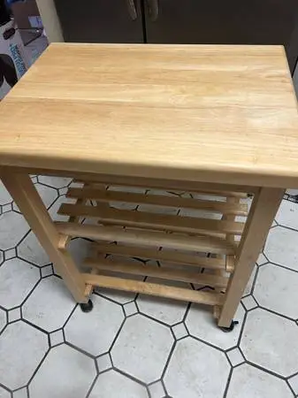 BEAUTIFUL WOOD CART