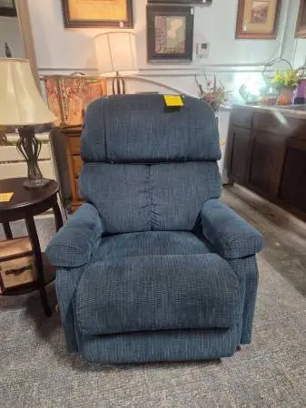 Blue La Z Boy Rocker Recliner