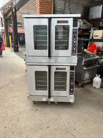 Double stuck gas convection oven   Restaurant equipment