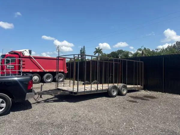 Truck and trailer for hire
