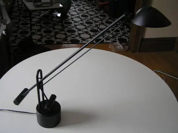 80s POST MODERN HALOGEN LAMP * MID CENTURY