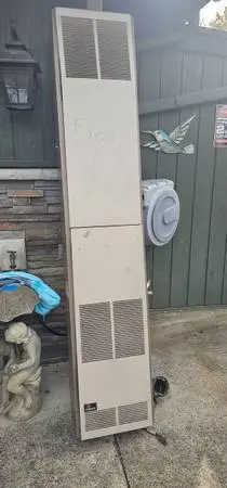 LP wall furnace