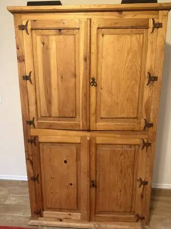 Rustic armoir
