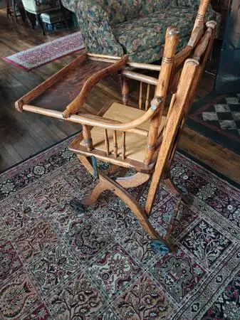 High Chair - Stroller - Antique