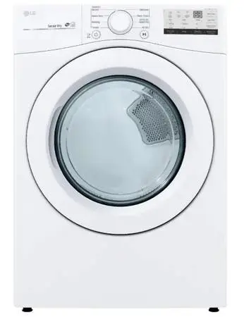 LG white ultra large capacity electric Dryer, NEW!