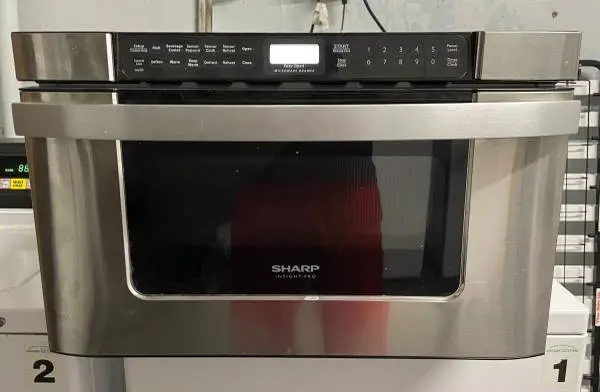 Sharp Insight Pro Stainless Steel Kitchen 24” Drawer Microwave Oven