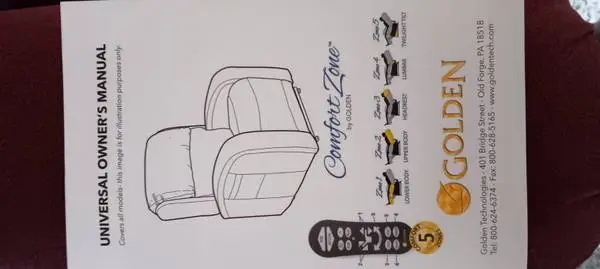 Golden Comfort Zone power lift chair