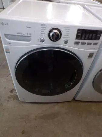 single LG washer
