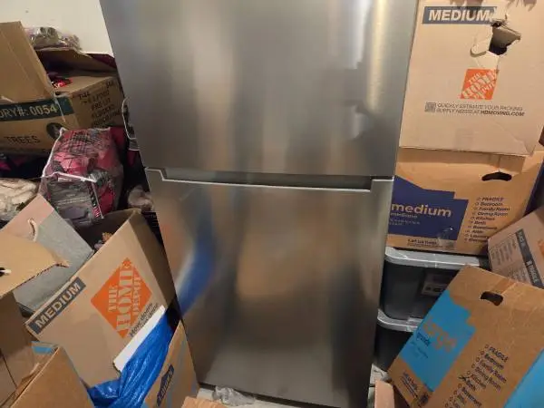 NEW REFRIGERATOR TOP AND BOTTOM STAINLESS