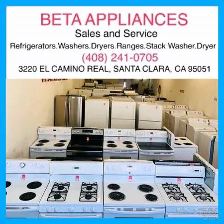Refrigerator.Washer.Dryer.Stove