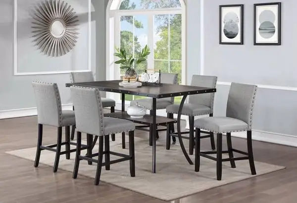 dining set color grey $699 now