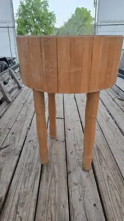 Butcher Block Table