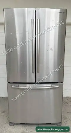 Samsung 17.5 Cu Ft Counter-Depth French-Door w/ Ice — Stainless — $400