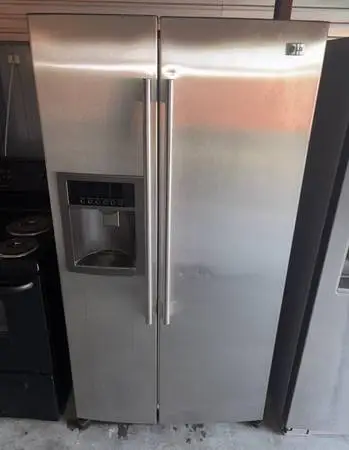LG Stainless Steel Refrigerator And Freezer