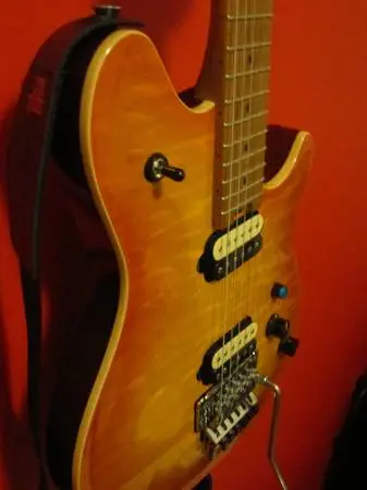 EVH Wolfgang Special Solar Quilted Maple Guitar finish