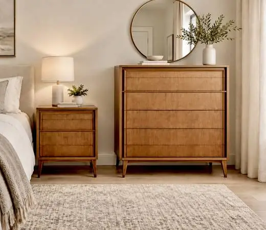 Fabulous BASIC WITZ Mid Century Bedroom Set - together or separated