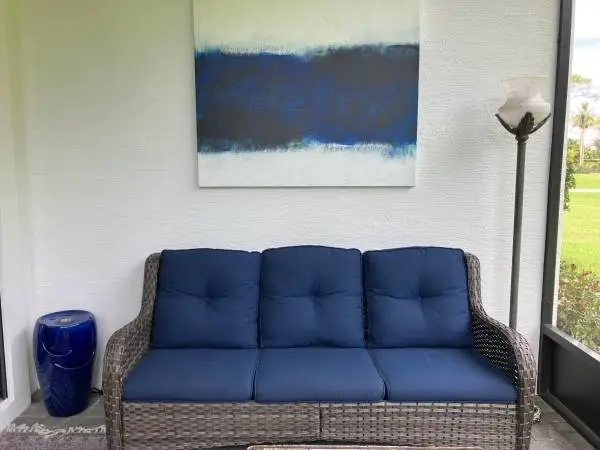Lanai sofa rattan