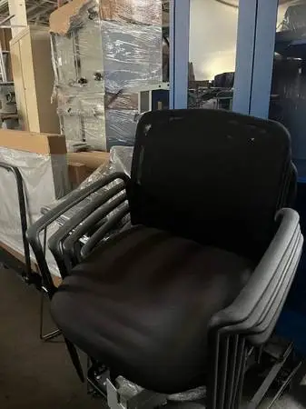 Mesh back Stacking Chairs