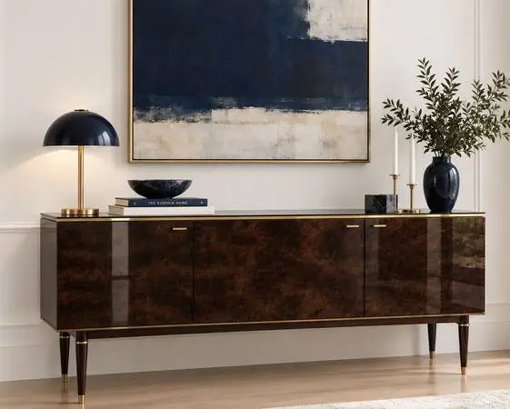 Outstanding credenza - fr. Italy. Osvaldo Borsani, circa1962