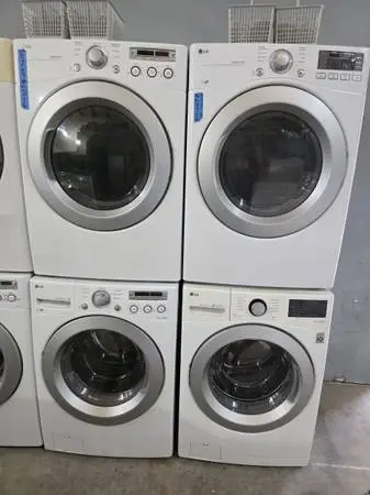 LG washer and electric dryer set