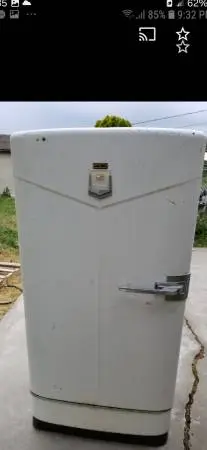 1950s Hot Point refrigerator fridge vintage antique