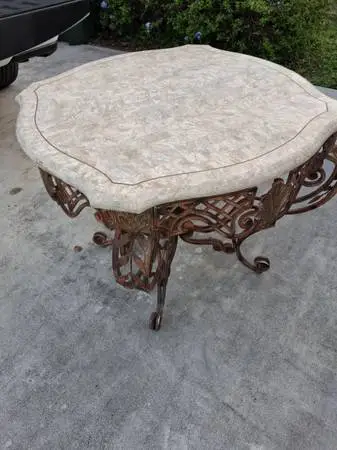Metal table