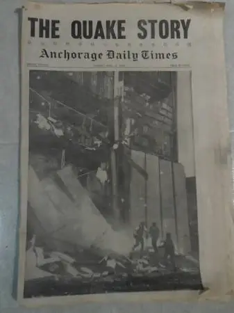 AK Earth Quake News Paper