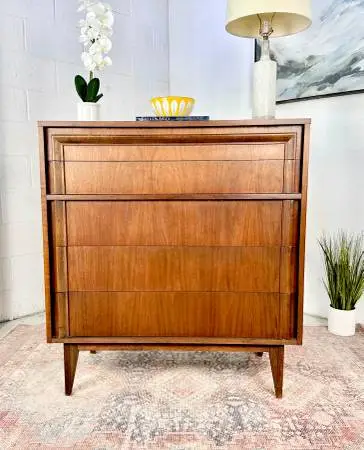 Fabulous BASIC WITZ Mid Century Dresser and night stand -