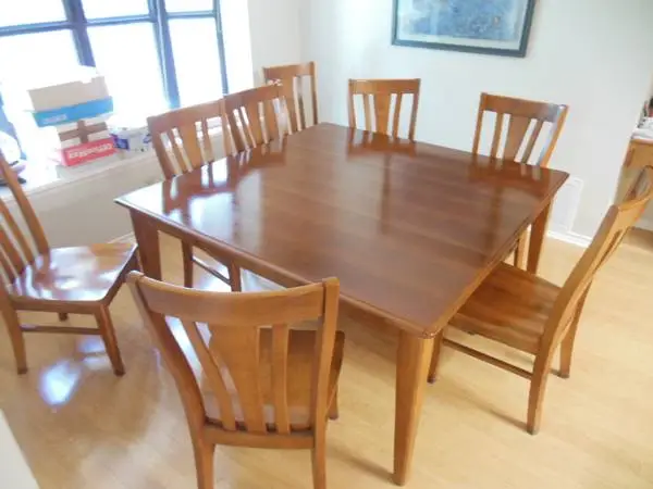 8 Person Dining Table & Chairs