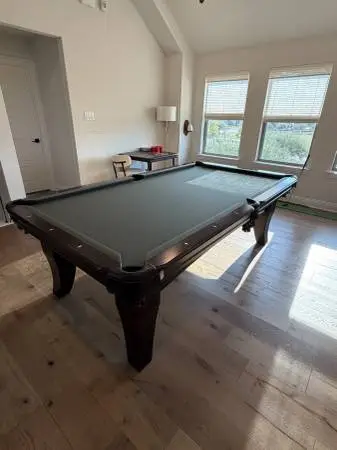 OLHAUSEN POOL TABLE - $1500 CUSTOM W ACCESSORIES