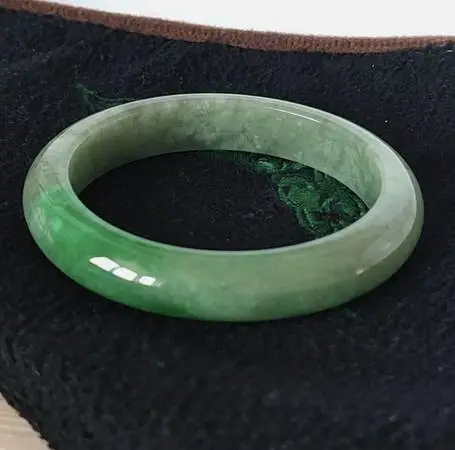 Natural A-Grade Myanmar Jade Bangle Bracelet – New – Price Negotiable! 🍀