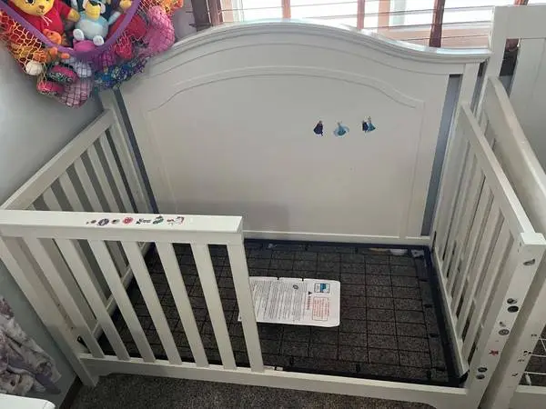Two infant, toddlers cribs beds