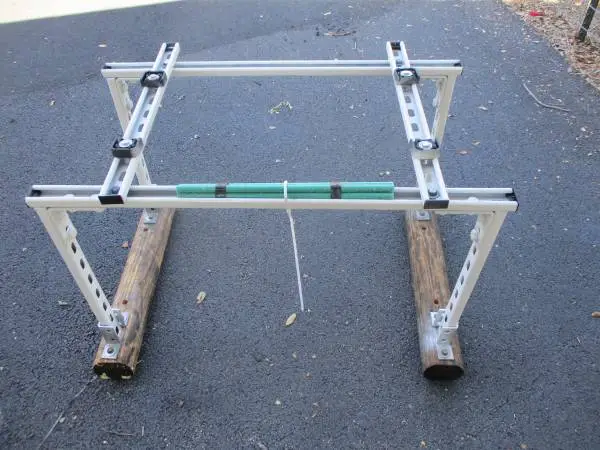 01 mini split ground mounting stand b/w