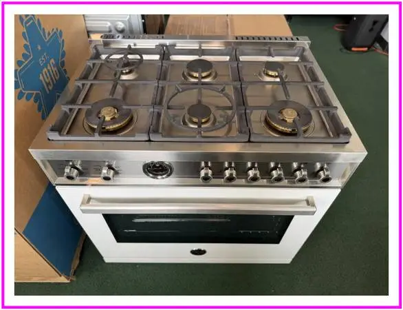 Bertazzoni – 36″ Professional Series range Gas oven Natursl Gas-Wh