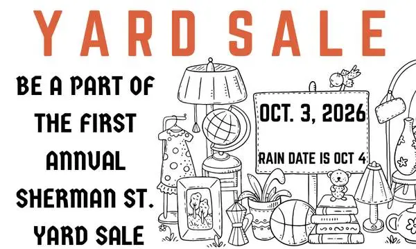 Multiple Address Sherman St Yard Sales Lynbrook NY Sat Oct 3 2026 only
