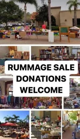 ANNUAL RUMMAGE SALE DONATIONS WELCOMED