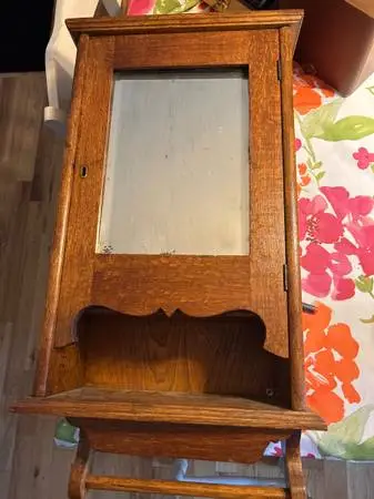 Oak vanity