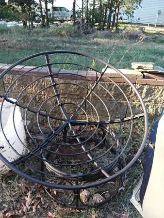 Great All Metal Papasan Chair