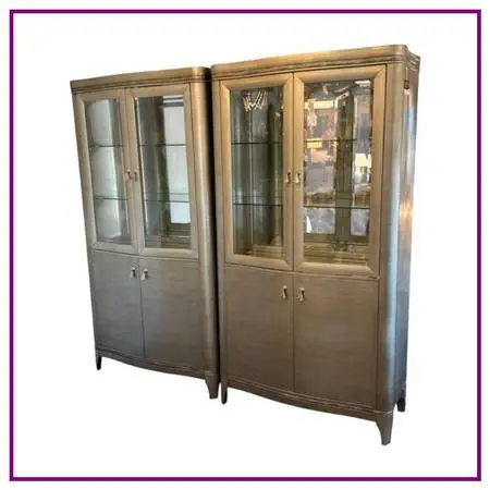 Sofia Vergara La Reina Lighted Curio Cabinet