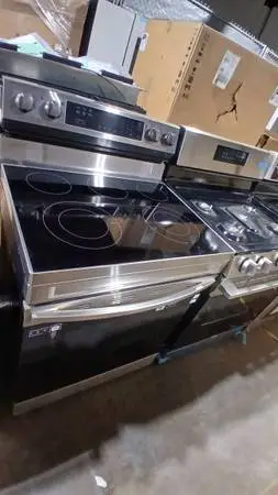 Samsung stainless steel electric range