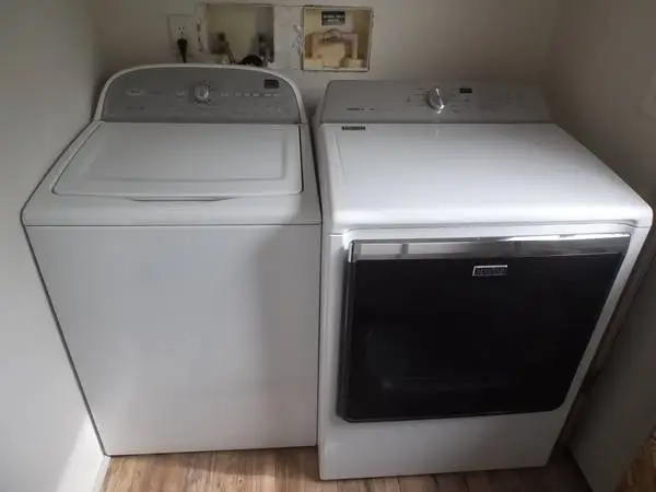 Whirlpool Washer and Maytag Dryer