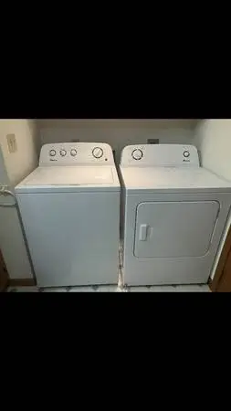 Amana washer and dryer set