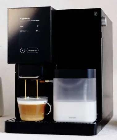 Terra Kaffe TK-02 Super Automatic Espresso & Coffee Machine – Black –